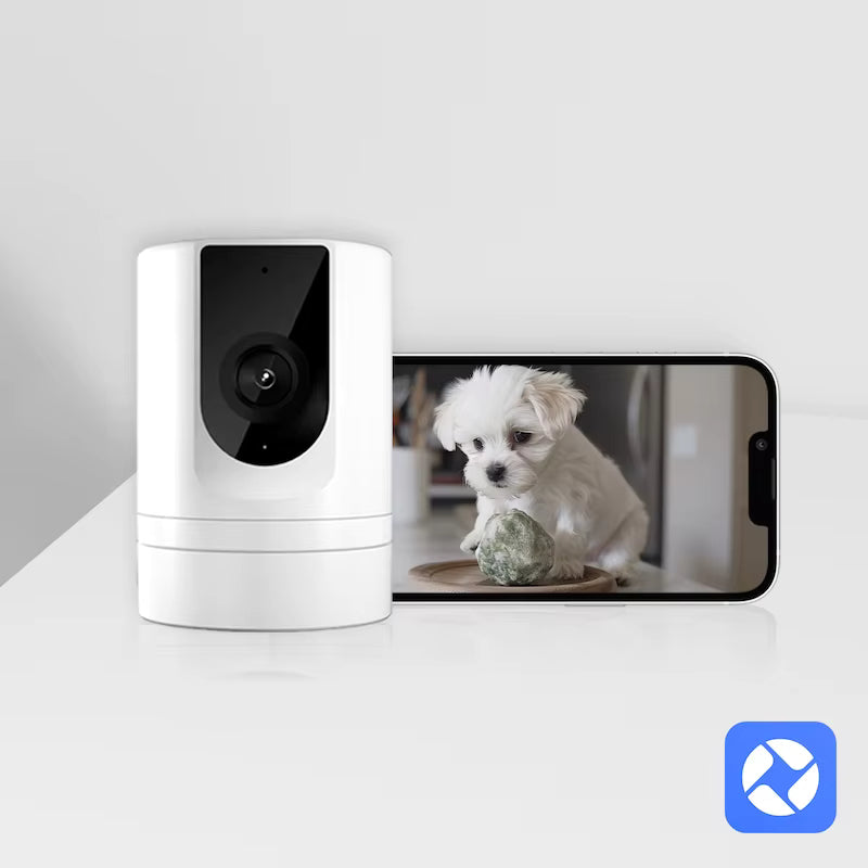Cámara WiFi para Mascotas - Vigilancia en Tiempo Real con App