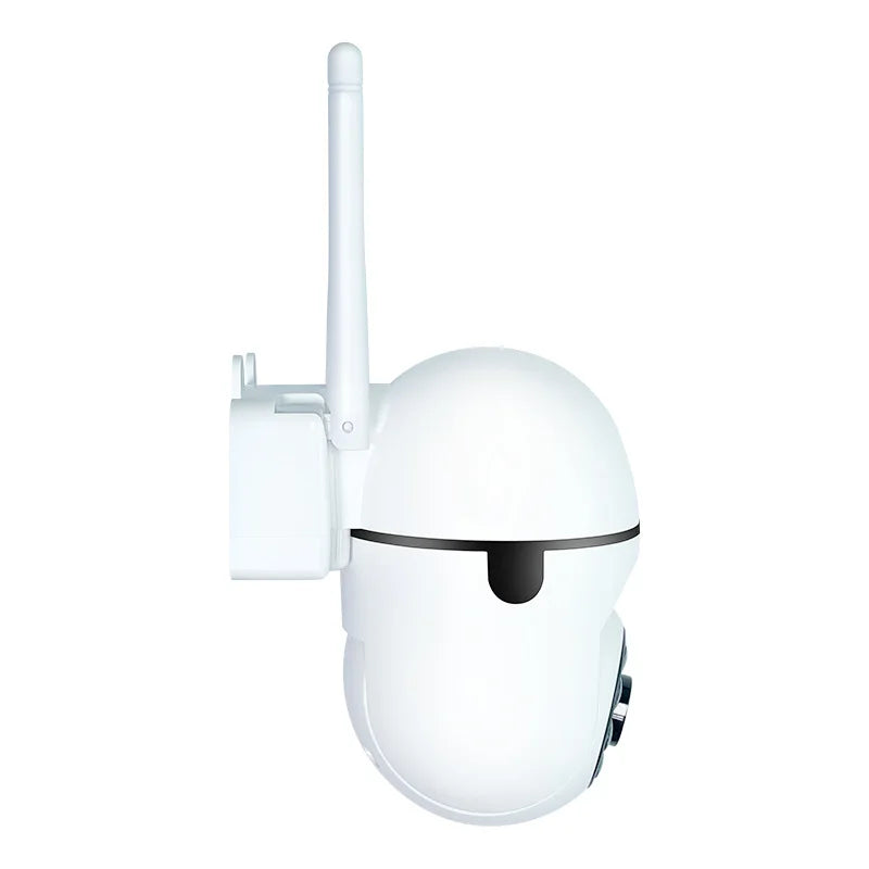 Cámara WiFi 360° para Mascotas – Te Sigue Sola, Visión Nocturna y Audio